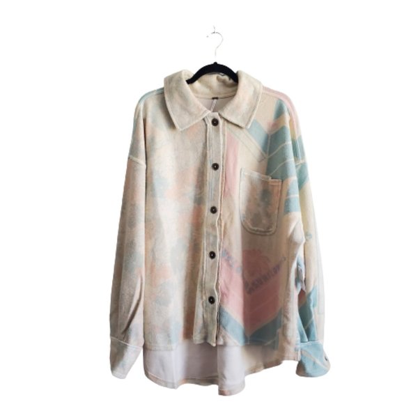 Free People Kiwi Shirt Jacket Shacket - Picture 3 of 8